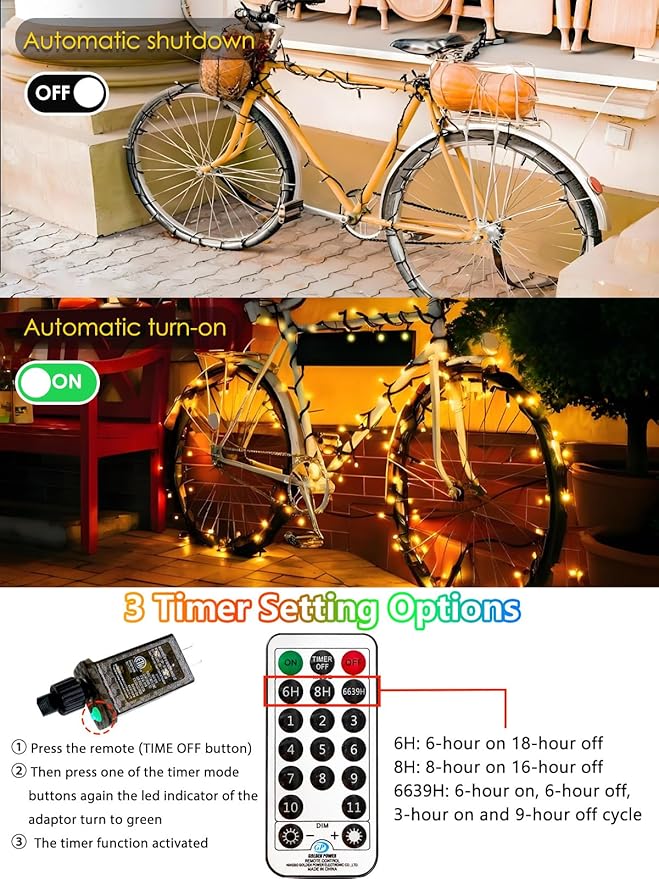 500 LED 165 FT Color Changing Christmas Lights - Image 5