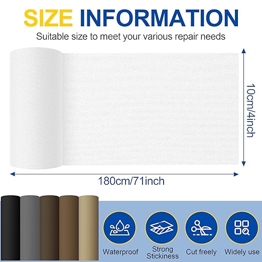 Fabric Repair Tape, Self Adhesive Canvas Repair Patch, Waterproof Outdoor - Image 2