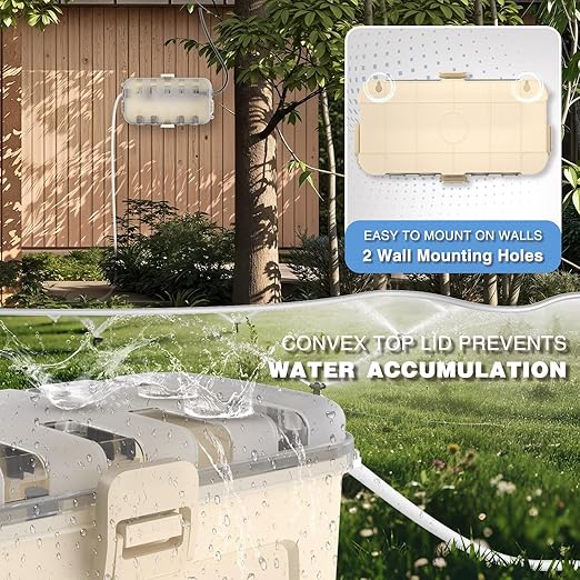 Flemoon Medium Outdoor Electrical Box Waterproof - Image 6