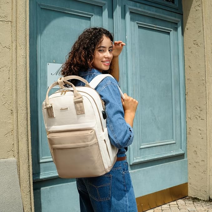 LOVEVOOK Laptop Backpack for Women 15.6 Inch Laptop Bag - Image 9