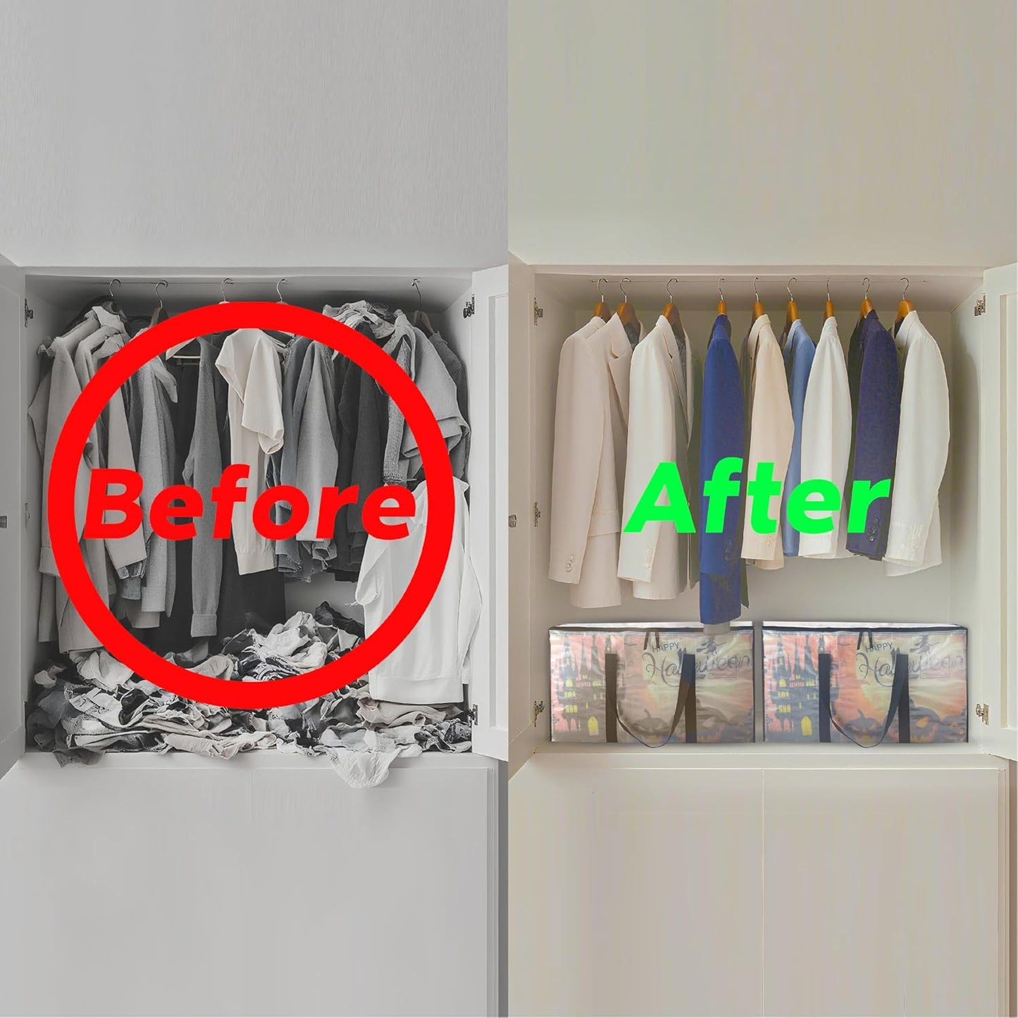 Heavy Duty 93L (24.5 Gallon) Stackable Storage Bins with Fully Openable Lids, Moving Bags Heavy Duty, Clear Plastic Totes for Moving Storage, Home Organization, Closet, Dorm Room. 2 Pack