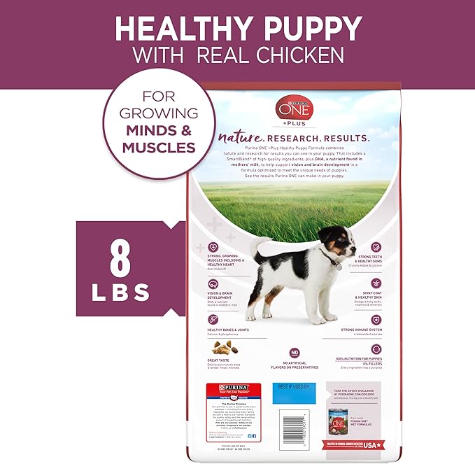 Purina ONE Puppy Food, High Protein Formula | Natural Ingredients | Added - Image 8