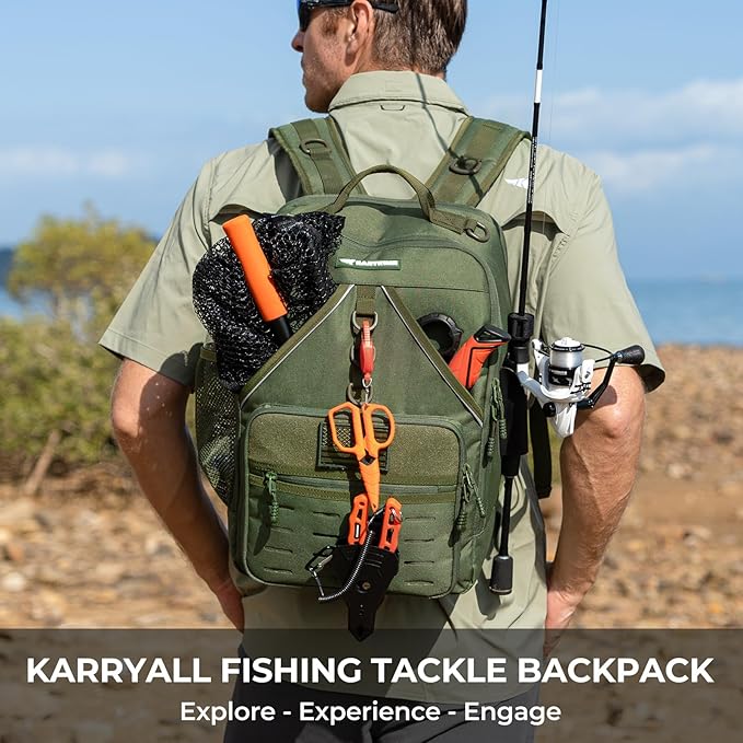KastKing KarryAll Fishing Tackle Backpack - Image 2