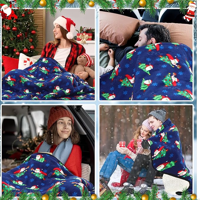 Riakrum 12V Car Heated Blanket for Cold - Image 6