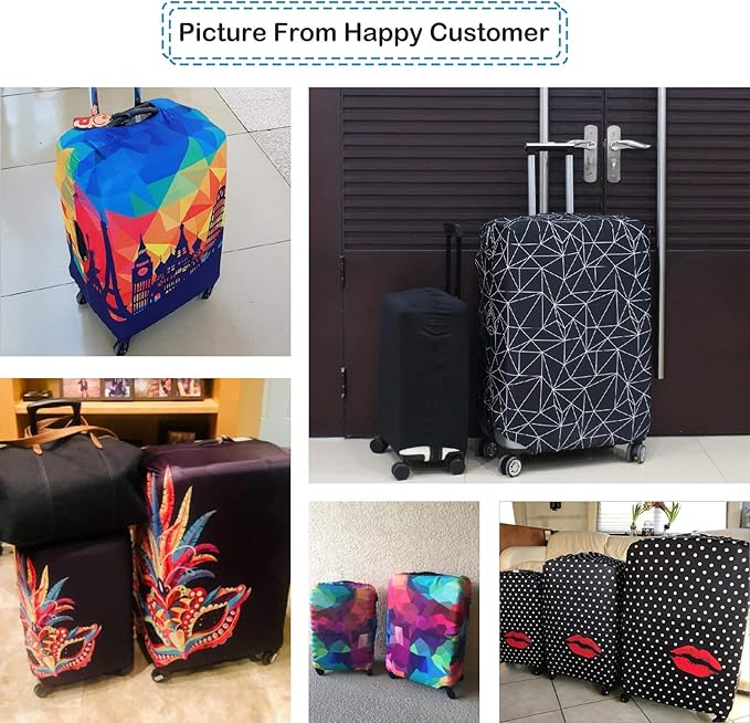 Explore Land Travel Luggage Cover Suitcase Protector Fits 31-32 Inch Case - Image 7