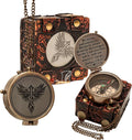 Handmade Brass Antique Compass by ELYTHOS