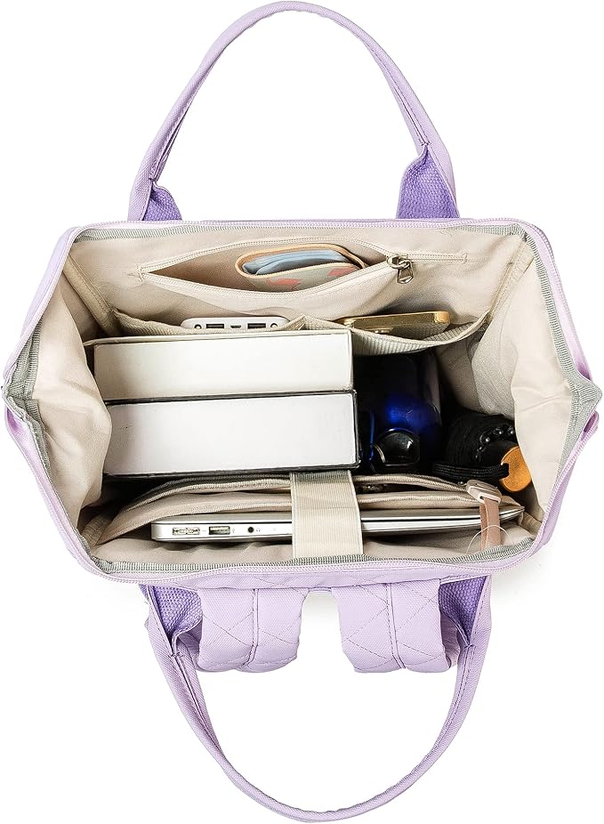 Kinmac Wide Open Style Laptop Backpack Travel Outdoor Backpack - Image 2