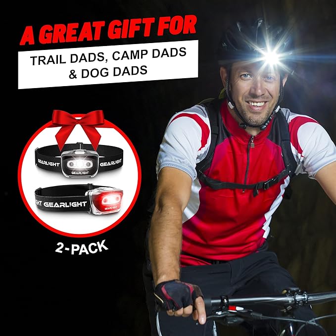 GearLight USB Rechargeable Headlamp Flashlight - Image 3