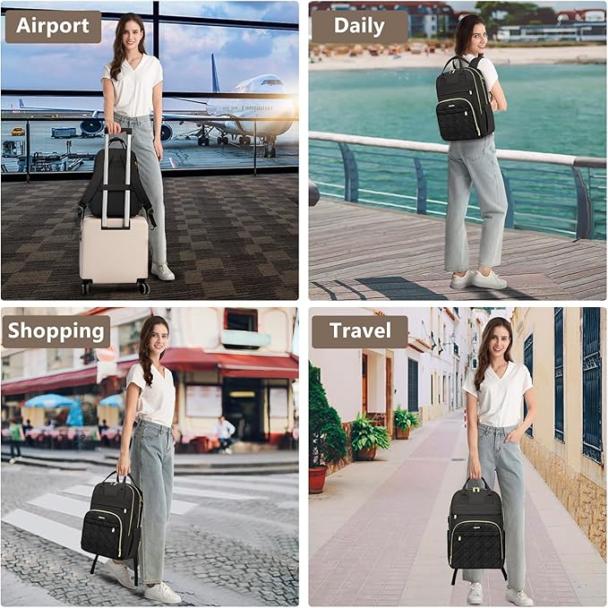 Laptop Backpack for Women Work Bag - Image 6