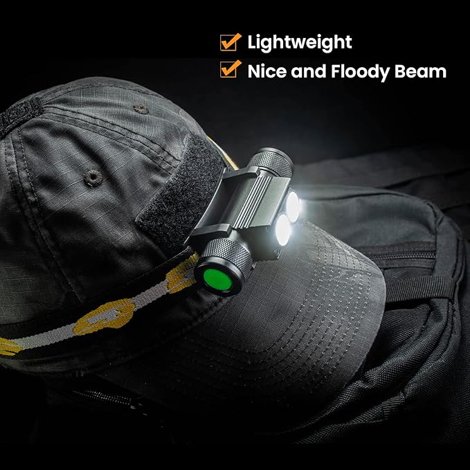 sofirn Headlamp, 1200 Lumen Rechargeable Head Lamp - Image 5