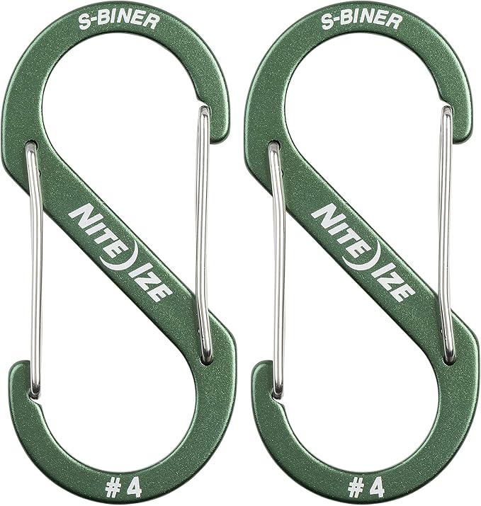 Nite IZE S-Biner Dual Carabiner Aluminum by Nite+Ize