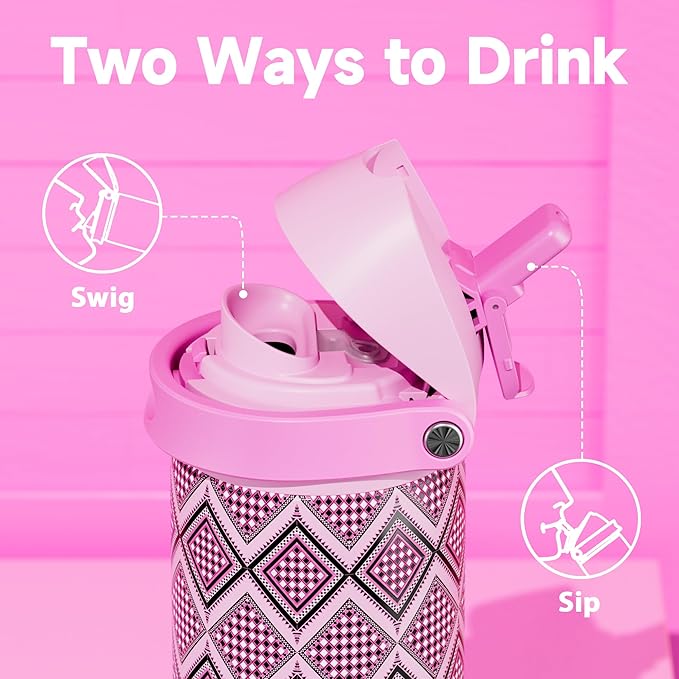 24 oz Insulated Water Bottle - Image 2