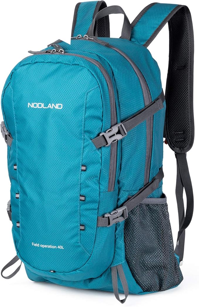 NODLAND Lightweight Backpack Travel 40L Foldable Water-Resistant Daypack - Image 7