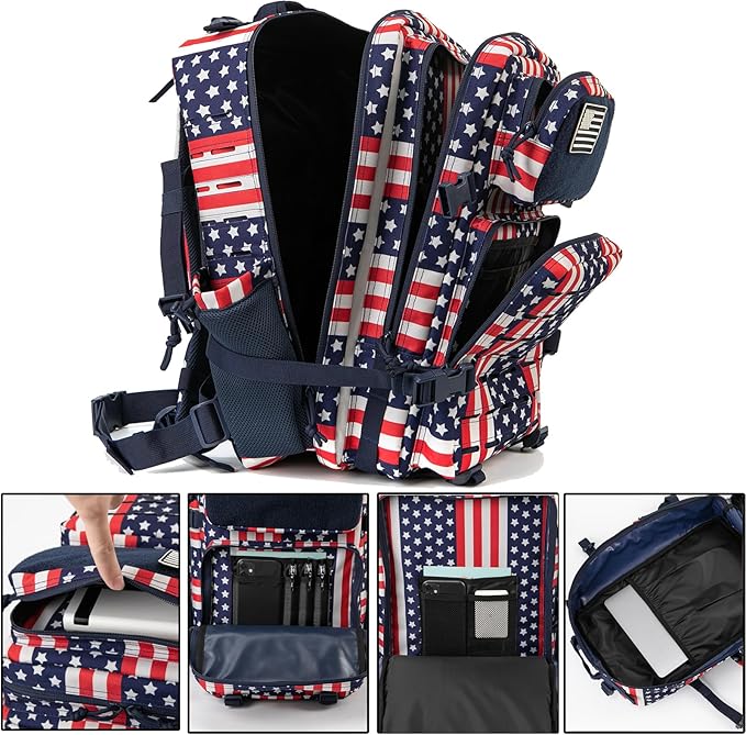 QT&QY 25L/45L Military Tactical Backpack - Image 5