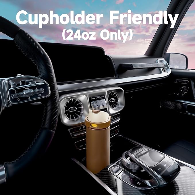 24 oz Insulated Water Bottle - Image 7