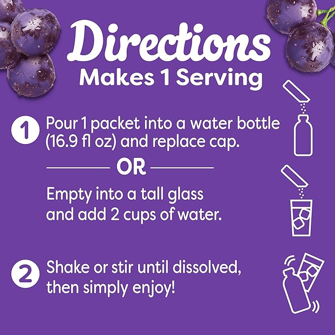 Crystal Light On The Go Energy Grape - Image 7