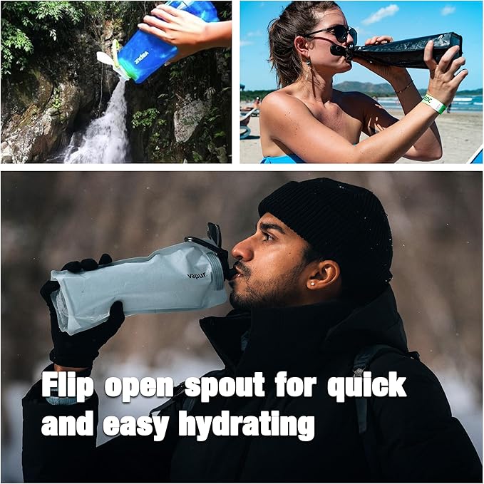 Vapur Flexible, Collapsible Wide Mouth Anti-Bottle - Image 9