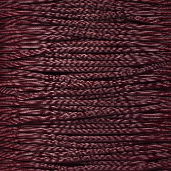 Paracord Planet Solid Color 550lb Paracord – 7 Strand Type III Nylon Cord by ParacordPlanet