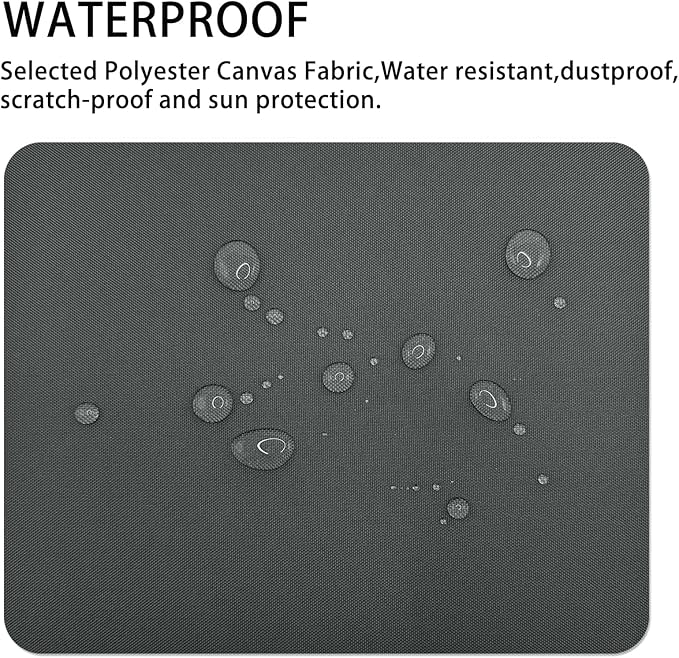Gheeidau Canvas Repair Patch 9×11 Inch 3Pcs Waterproof Self-Adhesive Fabric - Image 2