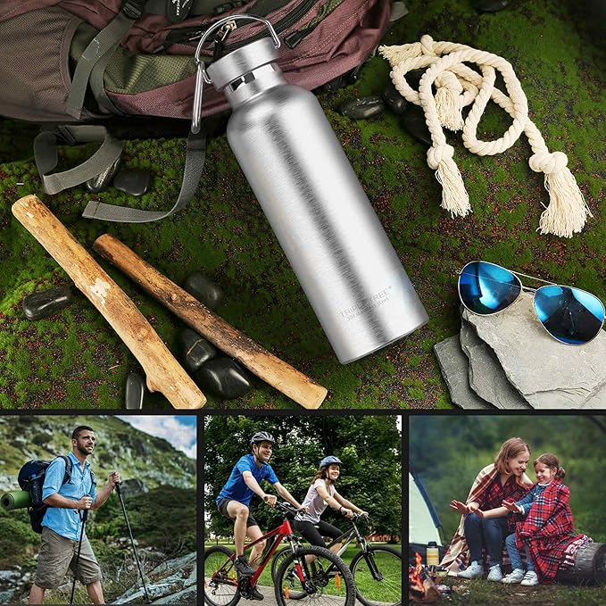Triple Tree 34OZ Vacuum Insulated Stainless Steel Water Bottle, Double Wall - Image 7