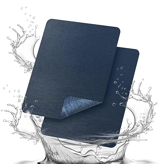 Waterproof Fabric Repair Patch, 9×11Inch 2 Pcs Self-Adhesive Fabric Repair Kit by ForABetterHomeLife
