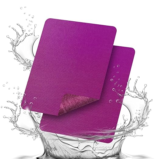 Waterproof Fabric Repair Patch, 9×11Inch 2 Pcs Self-Adhesive Fabric Repair Kit by ForABetterHomeLife