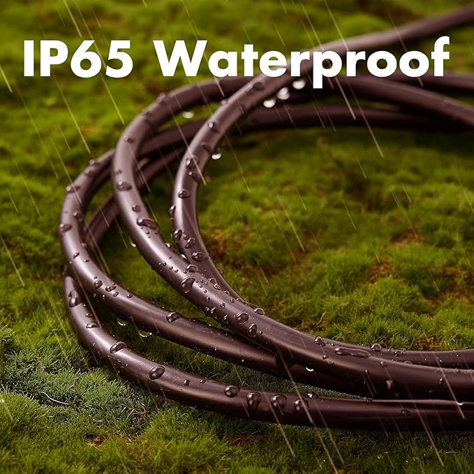 3ft Brown Extension Cord Waterproof, UL Listed, 16/3 SJTW Heavy Duty 3 Prong - Image 4
