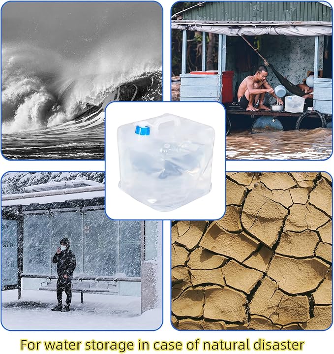 2 Pack Collapsible Water Container - Image 3