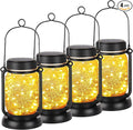 Mlambert 4 Pack Solar Hanging Lantern by Mlambert