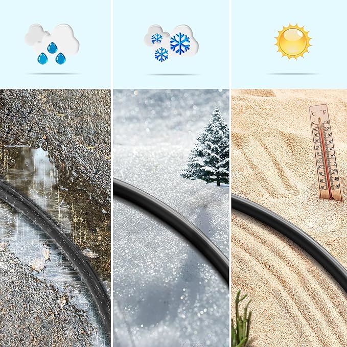 Eversimpleinc Black Outdoor Extension Cord - Image 7