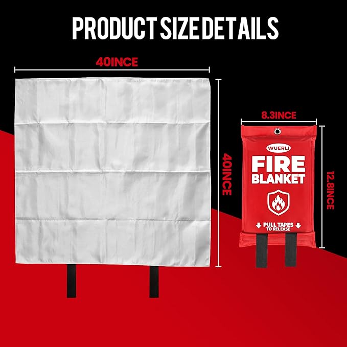 Emergency Fire Blanket, Fire Blanket - Image 3