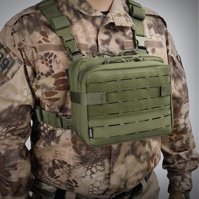 WYNEX Tactical Molle Admin Pouch of Double Layer Design, Admin Pouches Molle - Image 6