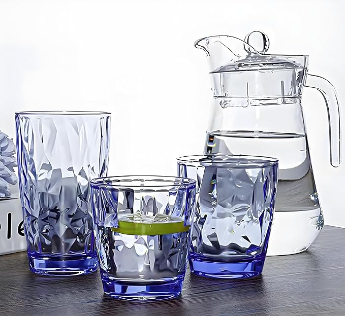10 Oz Unbreakable Tritan Drinking Glasses Shatterproof Acrylic Glasses - Image 7