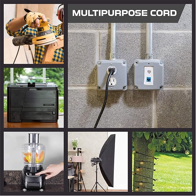 Iron Forge Cable 100 ft Outdoor Extension Cord - Image 7