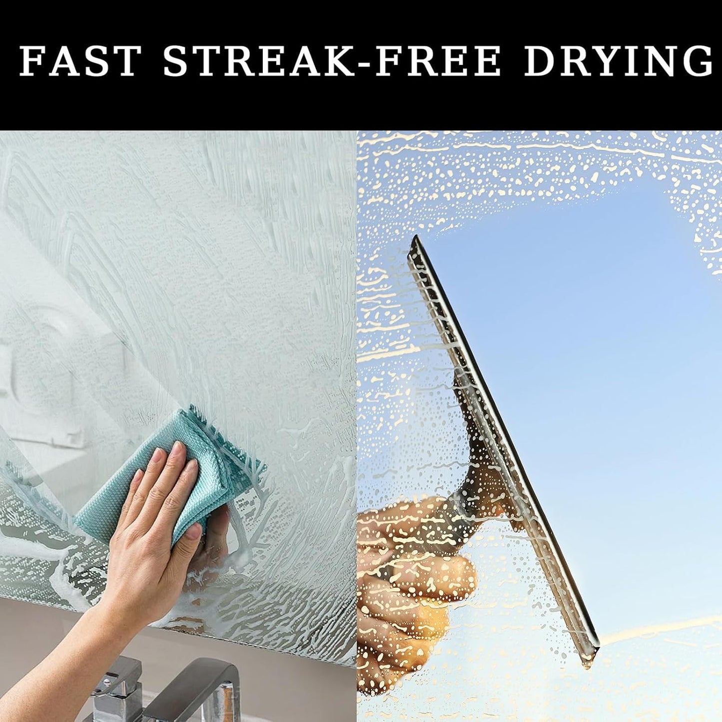 Squeegee Replacement Rubber 41 Inch Squeegee Rubber Replacement Black Squeegee Rubber Silicone Squeegee Blade Squeegee Refill Blades Head for Windows Glass Cleaning Shower Doors