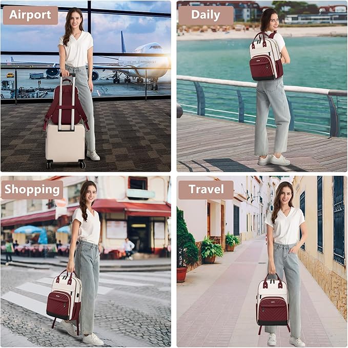 Laptop Backpack for Women Work Bag - Image 6