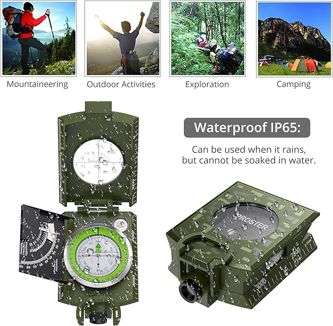 Proster IP65 Compass Hiking Survival - Image 2