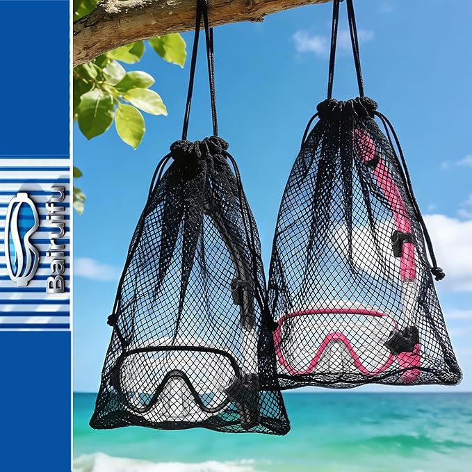 Bairuifu 2-Pack Snorkel Gear for Adults | Enhanced Anti-Fog & Anti-Leak - Image 8