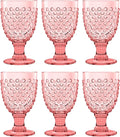 Hobnail Acrylic Wine Glass by AbodeHomewares-TheDesignDestinationforTabletopDrinkwareKitchenandPet