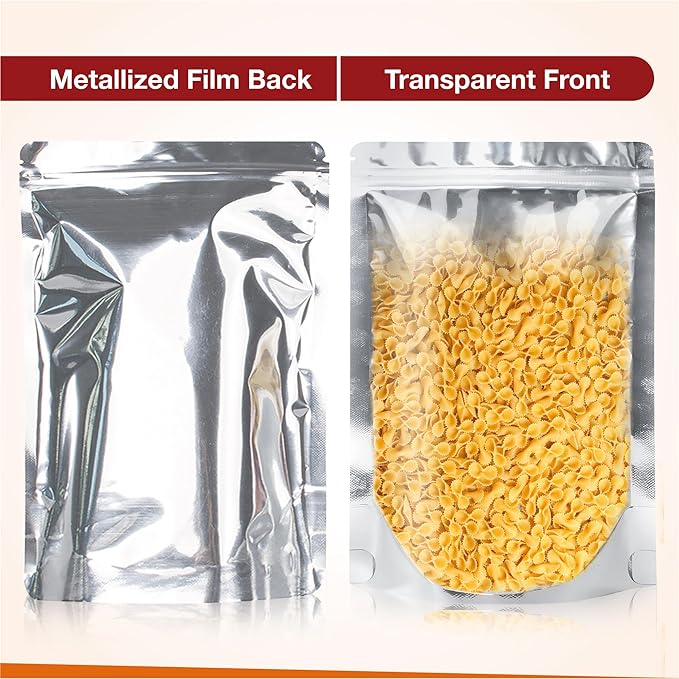 BELLE KR® 50 Pcs 1 Gallon Mylar Bags - Image 4