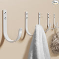 Wall Hooks for Hanging Towel/Coat - 22LB Screw in Metal Hanger Wall Mount by Josmimic