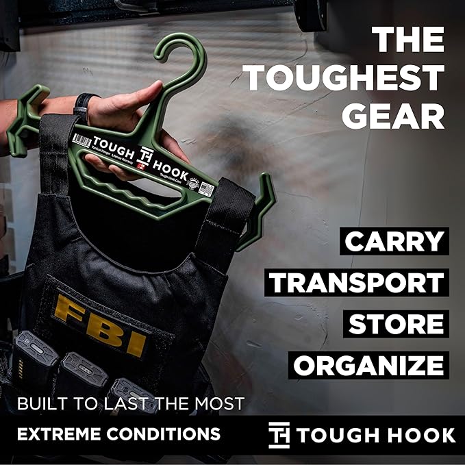 Tough Hook Original Multipurpose Heavy Duty Hanger, USA Made, 200 lb Capacity - Image 9
