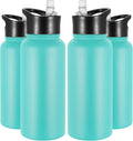 VEGOND 32 oz Insulated Water Bottle Bulk Stainless Steel Metal Water Bottles by VEGOND