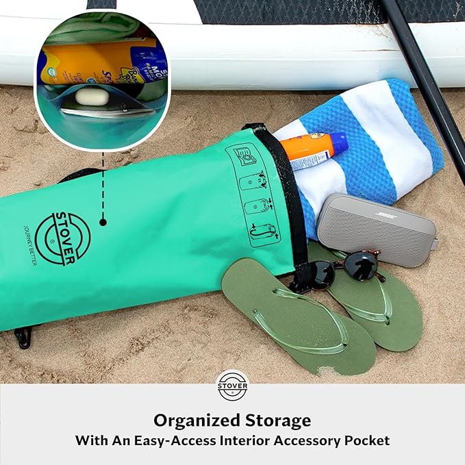 STOVER 5/10/25/30/40/55L Waterproof Dry Bag- Roll-Top Backpack w/Phone Case- - Image 5