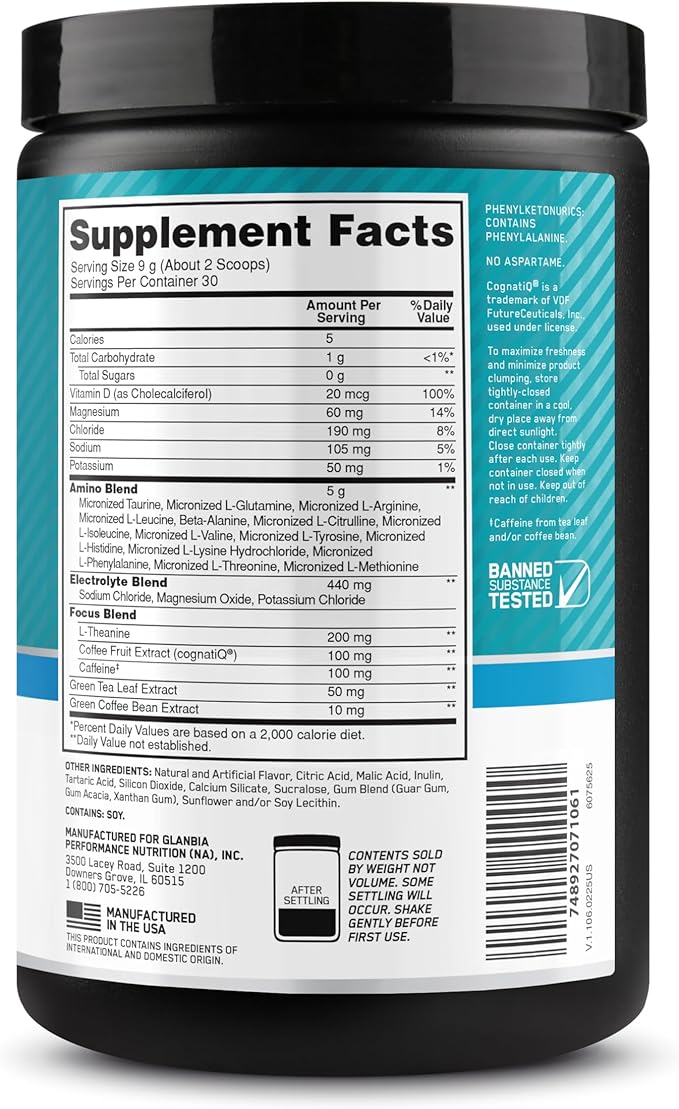 Optimum Nutrition Amino Energy Powder Plus Focus, - Image 10