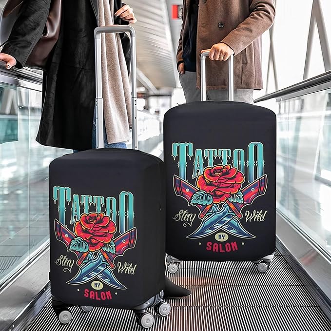 Explore Land Travel Luggage Cover Suitcase Protector Fits 31-32 Inch Case - Image 6