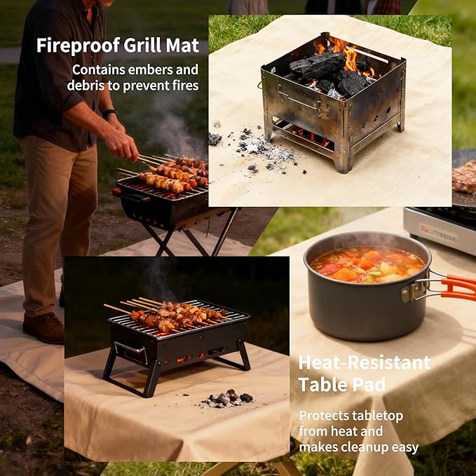 Fireproof Blanket, Made of Fiberglass - Image 3