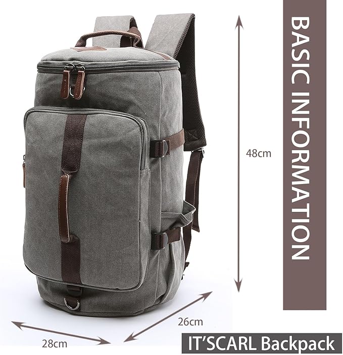 IT'SCARL Mens backpack, Large backpack - Image 3
