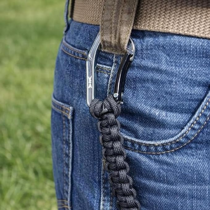HERCULES Paracord Keychain Set – 2 Pack Lanyard Rope - Image 7
