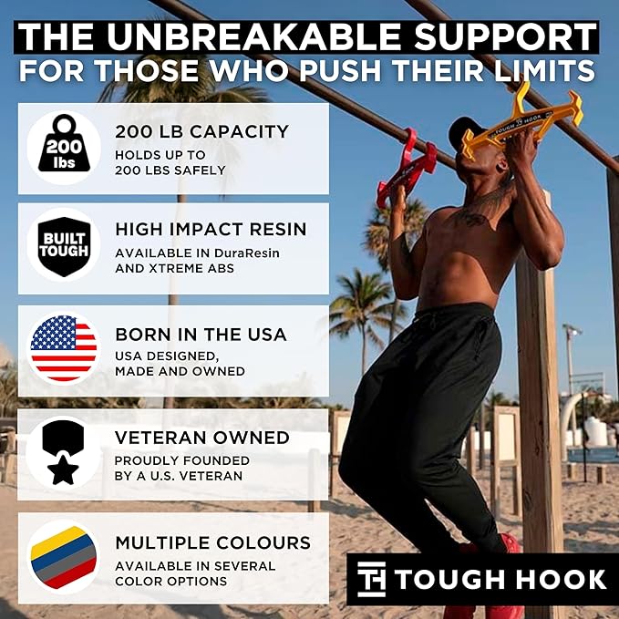 Tough Hook Original Heavy Duty Hangers – The Superhero of Hangers USA-Made - Image 8